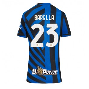 Inter Milan Nicolo Barella #23 Hemmatröja Dam 2024-25 Kortärmad